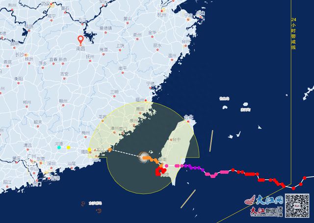 江西最新台风动态,江西最新台风动态，科技引领前沿，智能守护家园