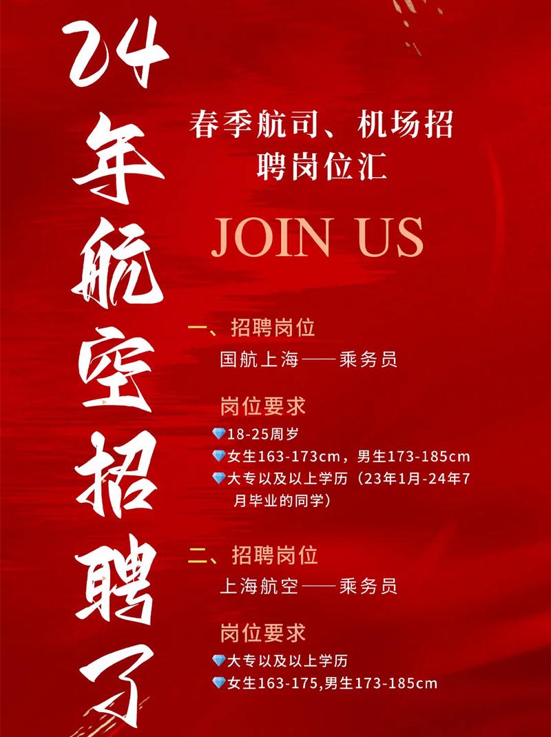 航空公司最新空乘招聘启事，飞翔梦想从这里起航🚀